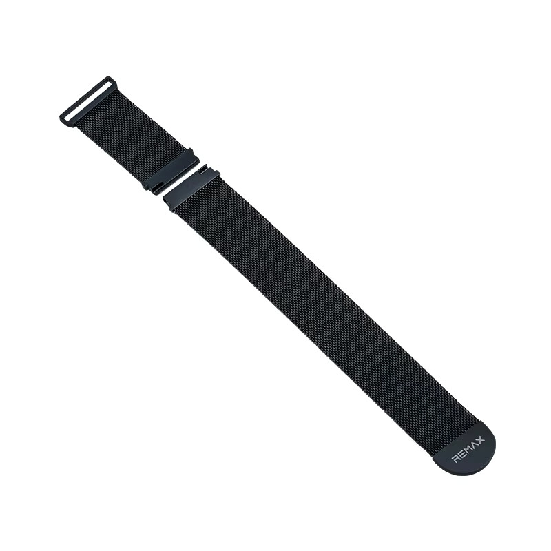 Ремінець для годинника  "REMAX Milanese double-section universal watch Band 22mm WB-01"  Black (6954851251866)