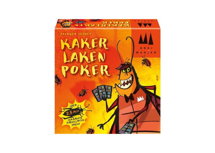 Настільна гра Drei Magier Spiele Тарганячий покер (Cockroach Poker international) (укр. правила) (IMS0052)