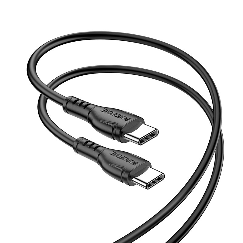 Кабель BOROFONE BX51 Triumph 60W charging data cable Type-C to Type-C（unpackaged）Black (BX51CCB(unp))