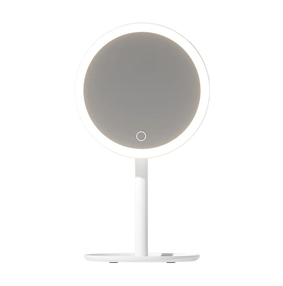 Дзеркало для макіяжу Xiaomi DOCO LED Beauty Sunlight Small Mirror Standard Edition Simple White (XM001)