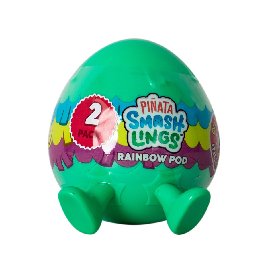Набір фігурок в яйці PINATA SMASHLINGS  -  ВЕСЕЛІ ГЕРОЇ (2 фігурки, в асорт.)