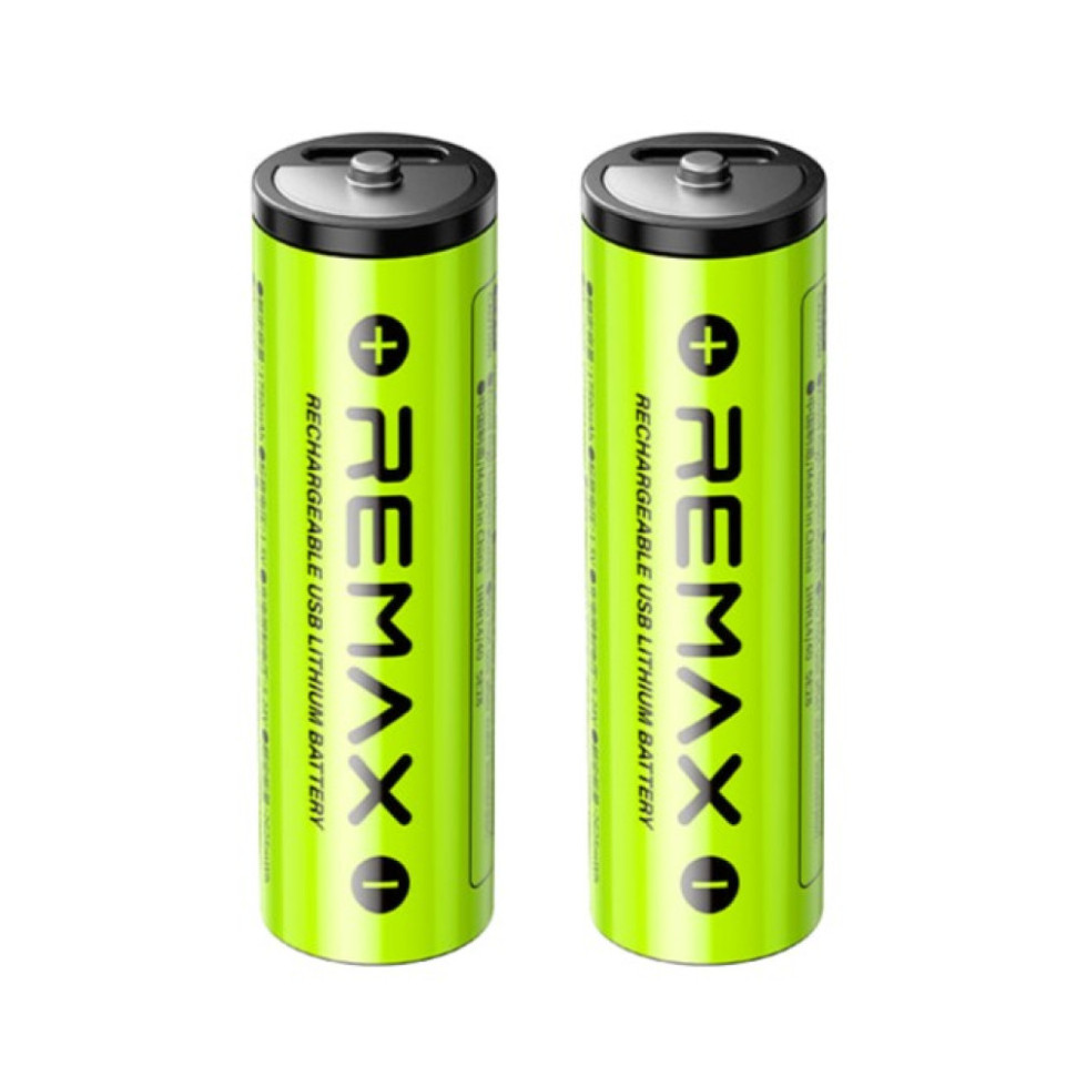 Акумулятор REMAX New Energy AA Rechargeable USB Lithium Battery 3071mWh (2шт) (6954851255390)