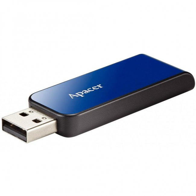 Флеш-накопичувач Apacer USB 2.0 AH334 32Gb Blue (AP32GAH334U-1)
