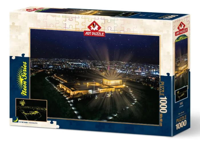 ART PUZZLE Пазл Неонова серія: Аниткабір, Туреччина, 1000 ел. (5237)