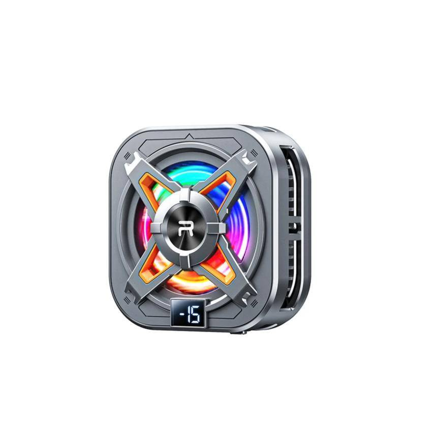 Куллер "REMAX Digital Display True Freezing Phone Cooler RT-F15" Black (6954851252023)