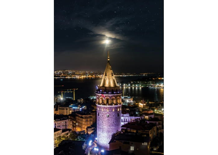 ART PUZZLE Пазл Неонова серія: Галатська вежа, Стамбул, Туреччина, 1000 ел. (5241)