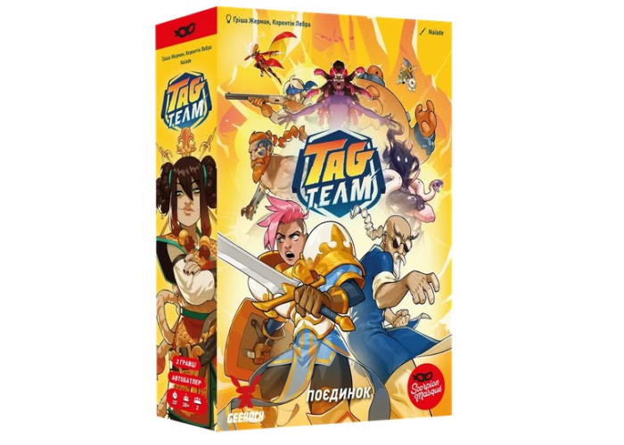 Настільна гра Geekach Games Tag Team. Поєдинок (укр.) (GKCH0297)
