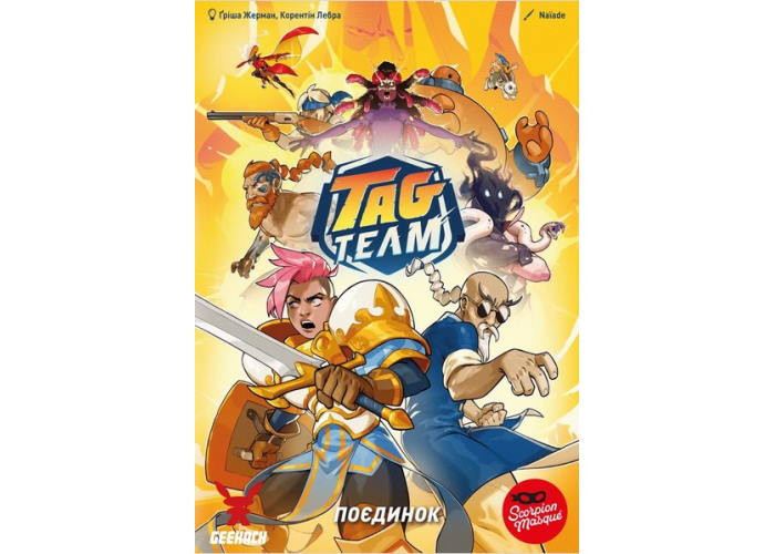 Настільна гра Geekach Games Tag Team. Поєдинок (укр.) (GKCH0297)