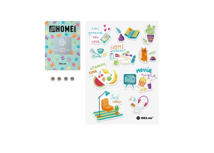 1DEA.me Скретч постер #100СПРАВ HOME edition (бокс) (13188)