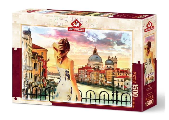 ART PUZZLE Пазл Вид на Венецію, 1500 ел. (5381)