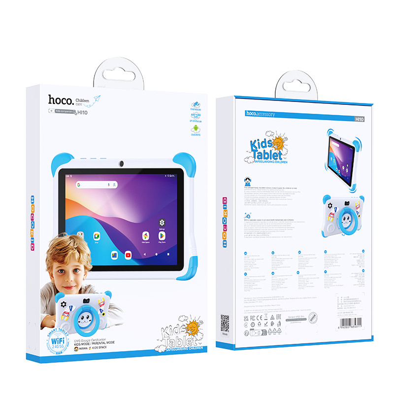 Планшет HOCO HI10 8-inch children tablet PC Blue (6942007634311)