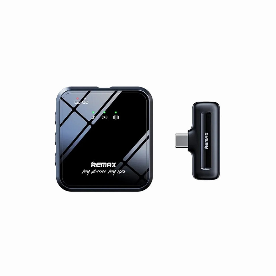 Бездротова мікрофонна система "REMAX 1 in 1 Square microphone  K11"  Type-c (6954851222040)