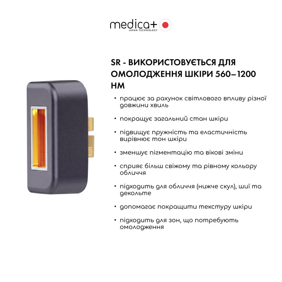 Насадки для омолодження шкіри та лікування акне Ice Pro 10X +2 (Medica+)