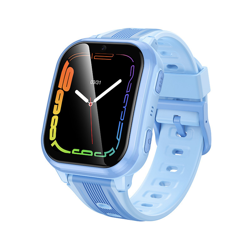 Дитячий смарт-годинник HOCO Y108 4G children phone-watch Blue (6942007680943)