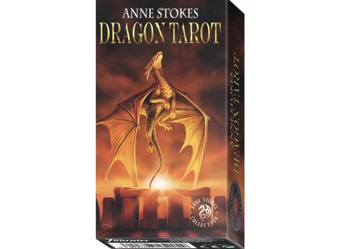 Fournier Карти Таро Дракон (Dragon Tarot by Anne Stokes) (ВР_КТД)
