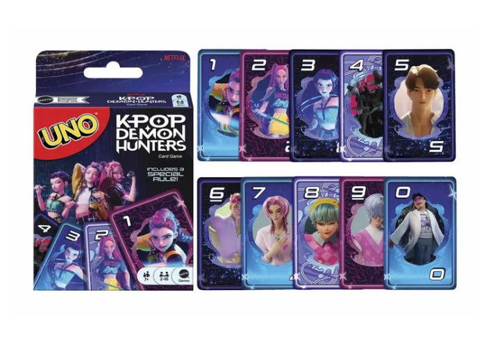 Настільна гра Mattel Уно KPop Demon Hunters (UNO KPop Demon Hunters) (JRV01)