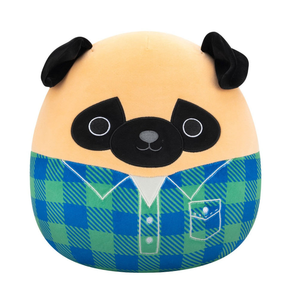М'яка іграшка SQUISHMALLOWS  -  МОПС ПРИНЦ (30 cm)