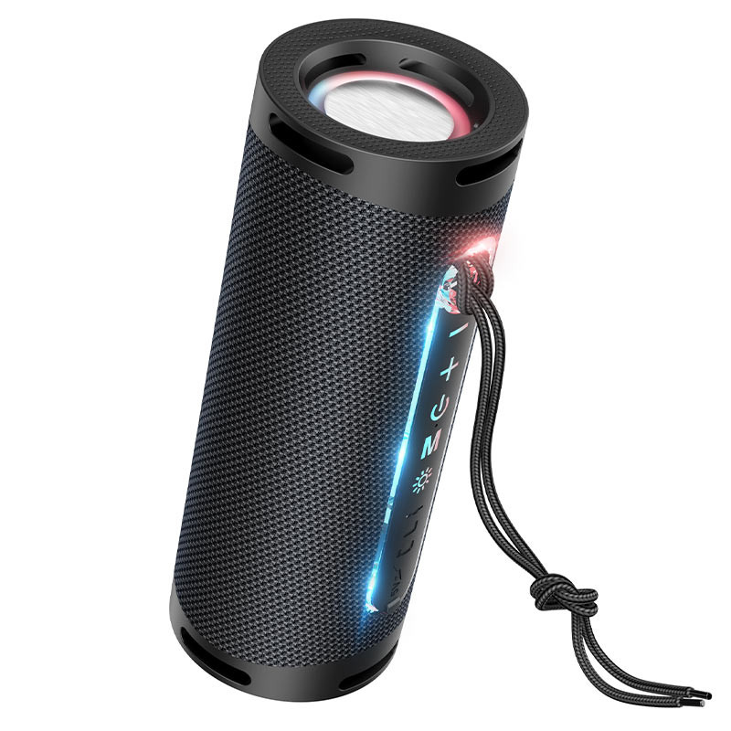 Портативна колонка HOCO HC9 Dazzling pulse sports BT speaker Black (6931474757807)