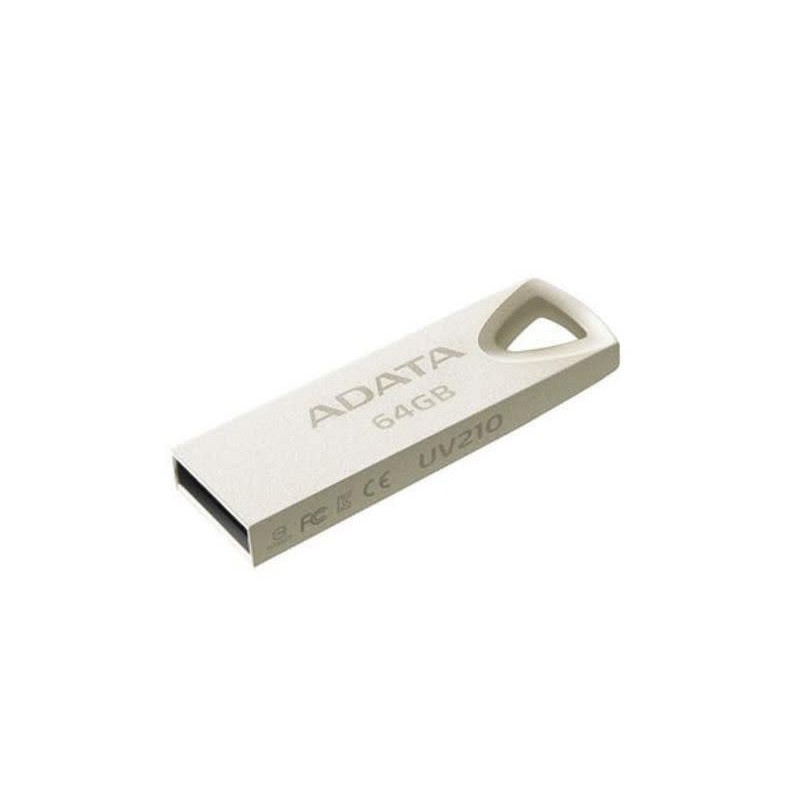 Флеш-накопичувач ADATA USB 2.0 AUV 210 64Gb Golden (AUV210-64G-RGD)