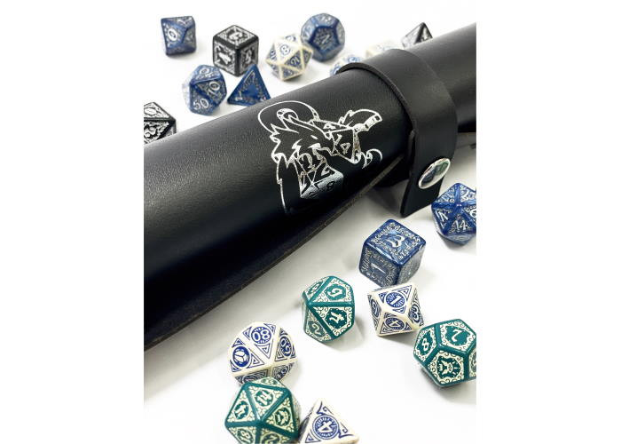 Настільна гра Планета Ігор Лоток для кубиків Дракон (чорний) (Dice tray Dragon black) (pi-dt004)