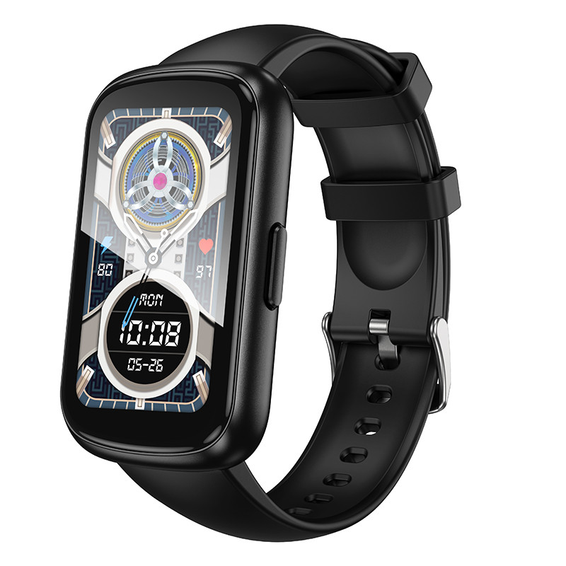 Смарт-годинник HOCO Y25 37mm. 190 mAh. IP68 Smart sports watch Black (6942007641708)