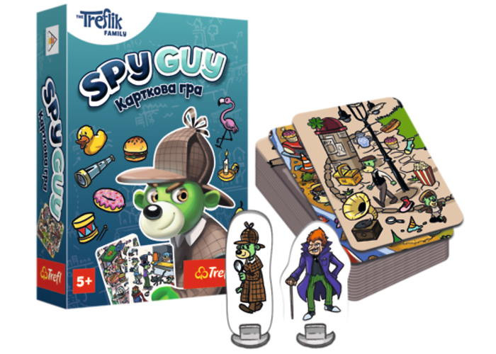 Настільна гра Trefl Шпигун: Карткова гра (Spy Guy Card Game) (укр.) (03045)