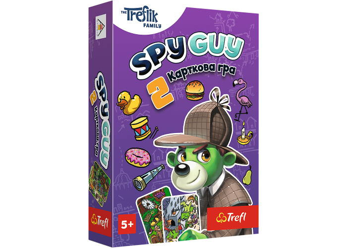 Настільна гра Trefl Шпигун: Карткова гра 2 (Spy Guy Card Game 2) (укр.) (03046)