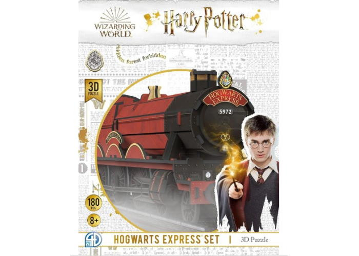 4D Puzz Пазл 3D Гоґвортський Експрес, Гаррі Поттер (Hogwarts Express Set 3D puzzle) (180 ел.) (4dpuz001)