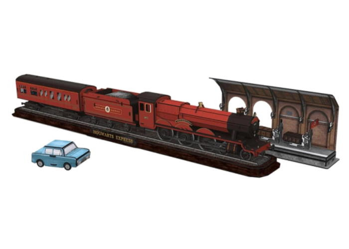 4D Puzz Пазл 3D Гоґвортський Експрес, Гаррі Поттер (Hogwarts Express Set 3D puzzle) (180 ел.) (4dpuz001)