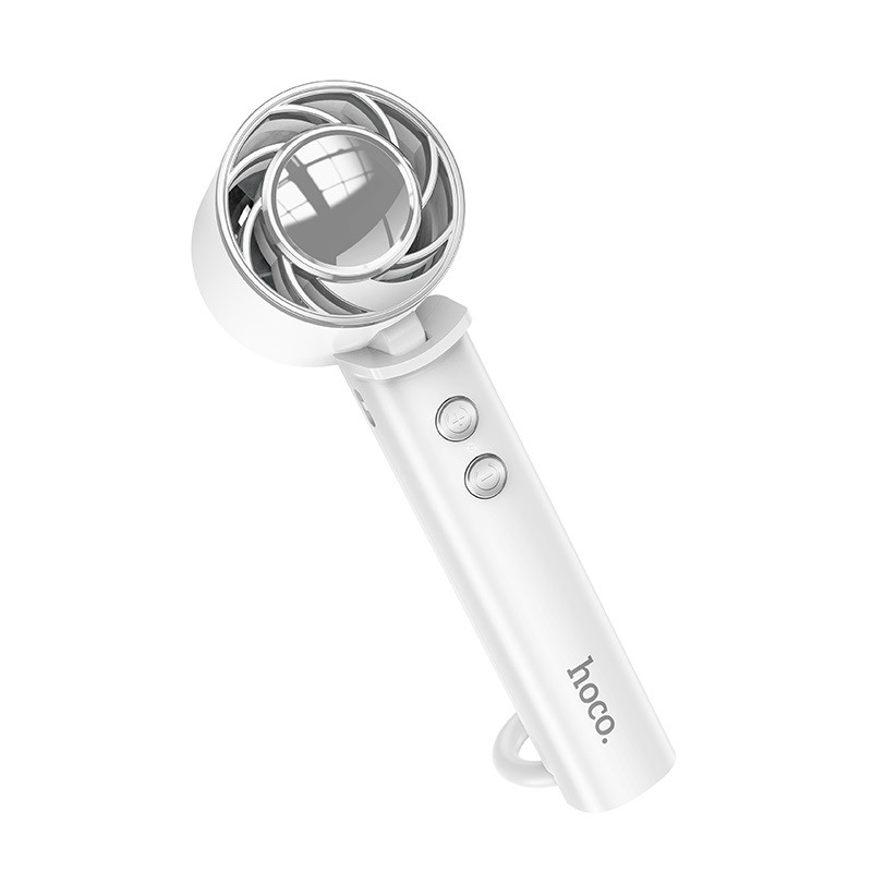 Вентилятор HOCO HX61 1200 mAh Exquisite handheld folding fan White (6942007652629)
