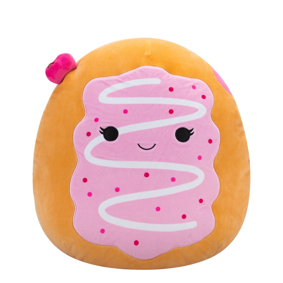 М'яка іграшка SQUISHMALLOWS  -  ВИШНЕВИЙ ПОНЧИК ПЕРЛ (36 cm)