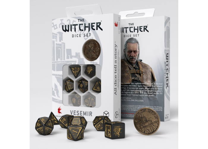Набір кубиків The Witcher Dice Set. Vesemir - The Sword Master (7 шт.) (SWVE4A)