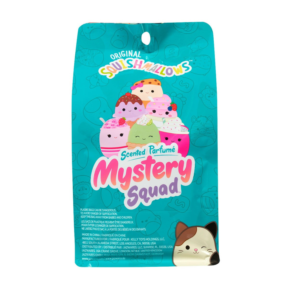 М'яка іграшка-сюрприз SQUISHMALLOWS  -  ВЕСЕЛІ ДЕСЕРТИКИ (13 cm)