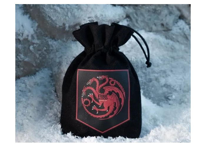 Мішечок для кубиків Game of Thrones. Targaryen Dice Pouch (GOT/POU/00190166/2025/3/U)