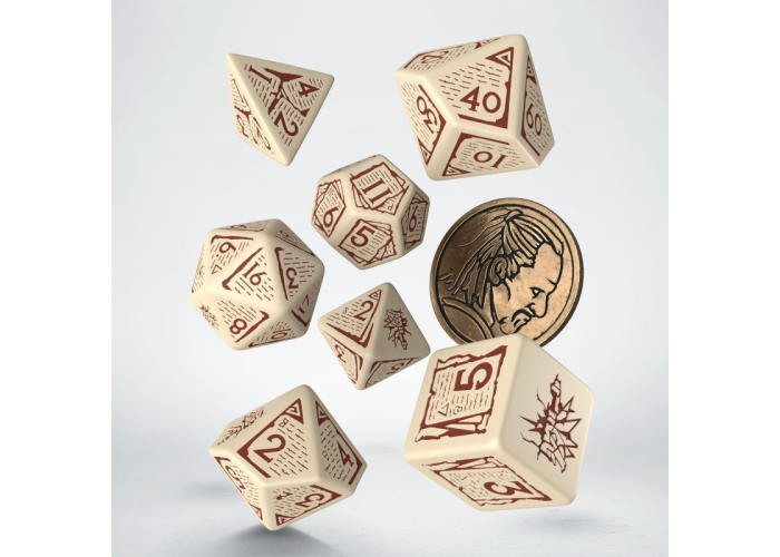 Набір кубиків The Witcher Dice Set. Vesemir - The Old Wolf (7 шт.) (SWVE01)