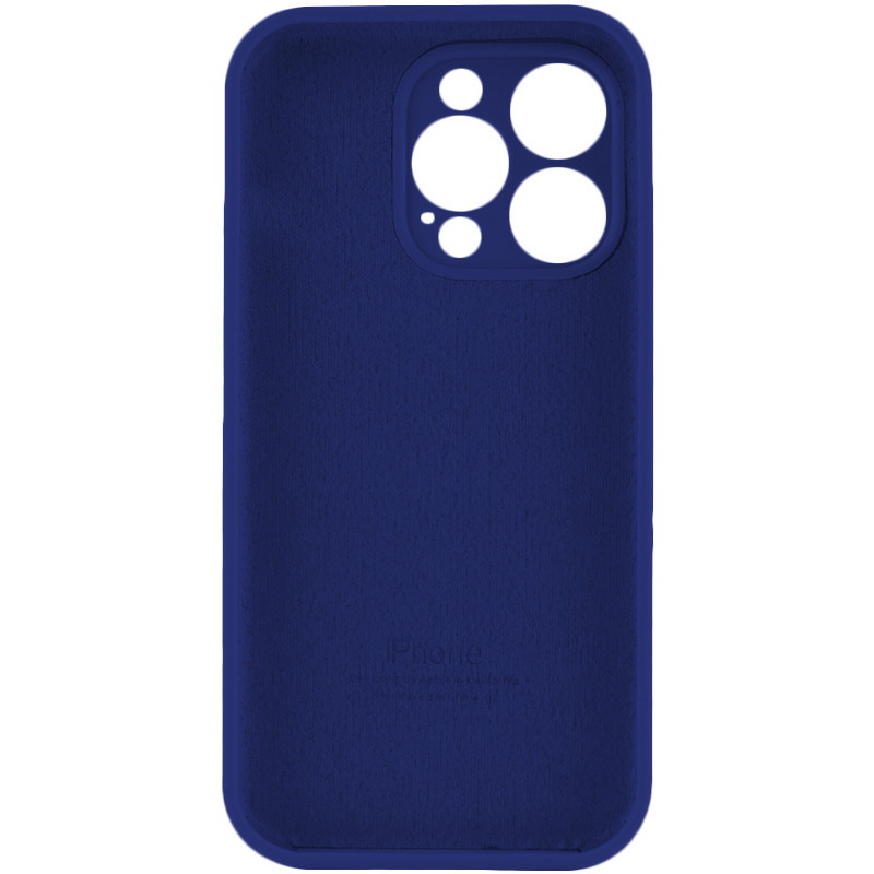 Чохол для смартфона Silicone Full Case AA Camera Protect for Apple iPhone 13 Pro 39,Navy Blue (FullAAi13P-39)