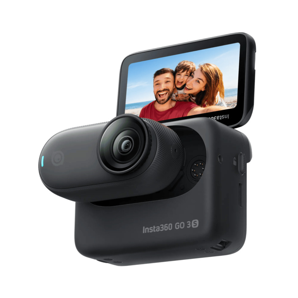 Екшн-камера Insta360 GO 3S Standard Edition Midnight Black 128 GB (6970357857494)