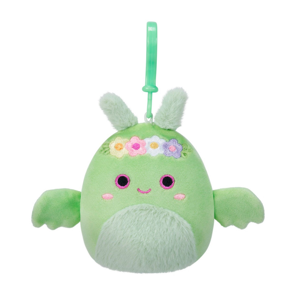 М'яка іграшка на кліпсі SQUISHMALLOWS  -  ДРАКОН ТОВ (9 cm)