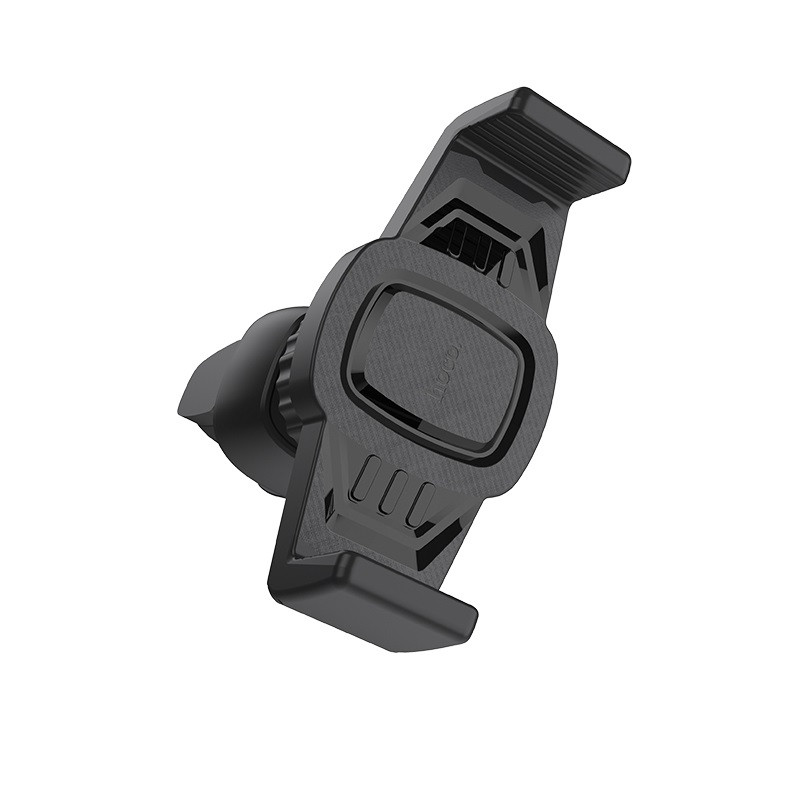 Автотримач для телефона HOCO CA38 Platinum sharp air outlet in-car holder Black (6957531086338)