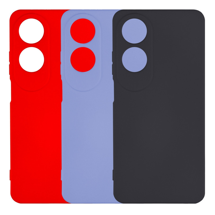 Чохол Silicone Cover Full Camera (A) для Oppo A60 4G 08.Dark Blue