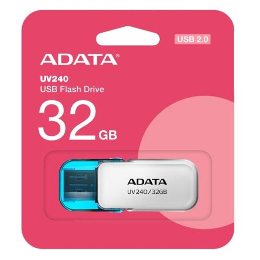 Флеш-накопичувач ADATA (32Gb \ White) (USB 2.0 UV240)