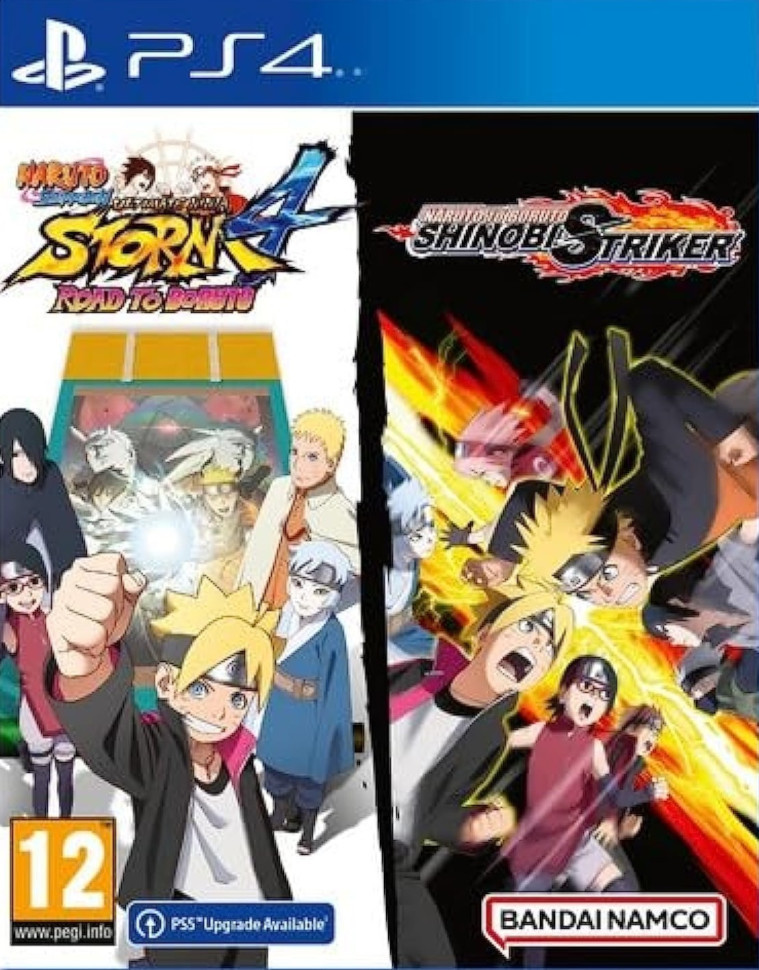 Гра Naruto Shippuden Ultimate Ninja Storm 4 Road to Boruto + Naruto to Boruto Shinobi Striker (PS4) (російські субтитри)
