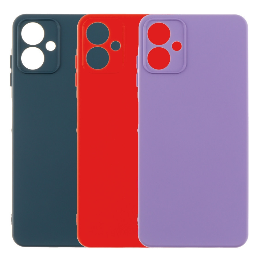 Чохол Silicone Cover Full Camera (A) для Samsung Galaxy A06 (A065) 42.Maroon