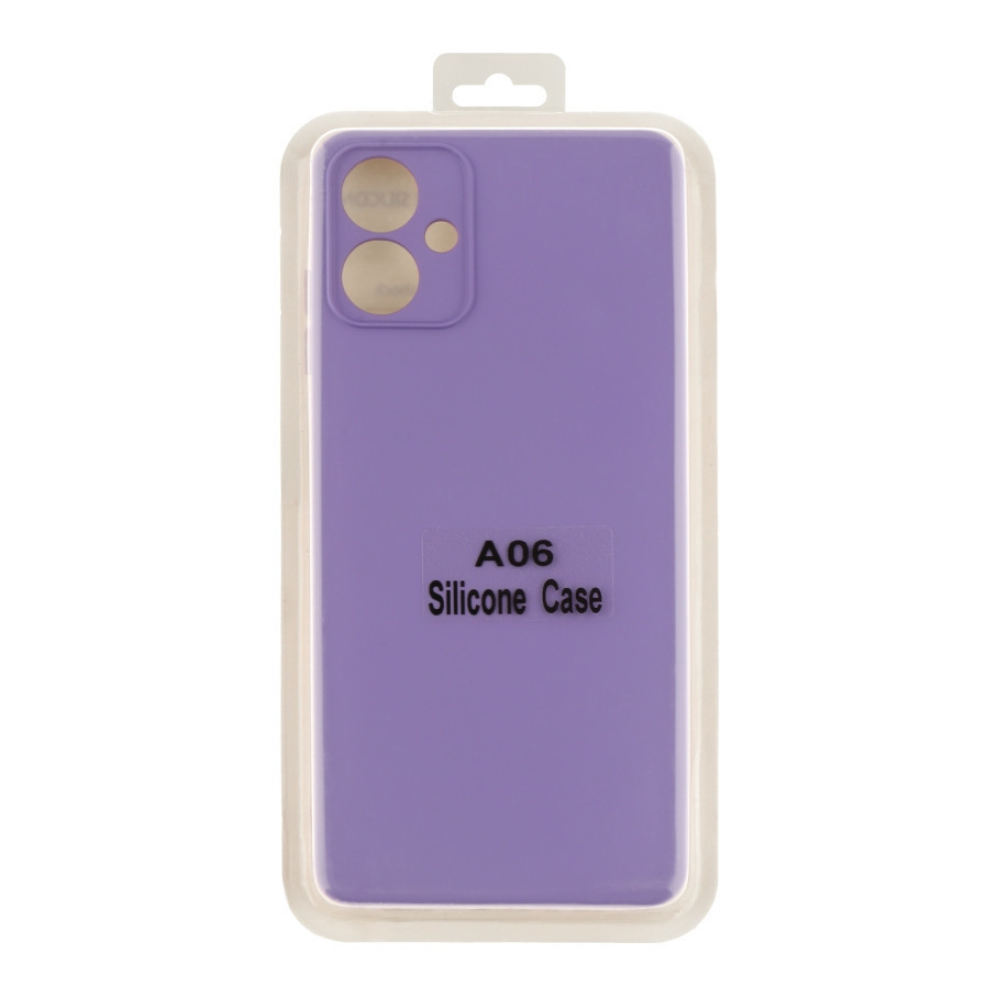 Чохол Silicone Cover Full Camera (A) для Samsung Galaxy A06 (A065) 42.Maroon