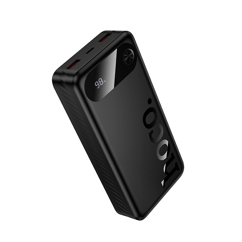 Зовнішній акумулятор HOCO J154A Victorious 22.5W+PD20W fully compatible power bank(20000mAh) Black (6942007660761)