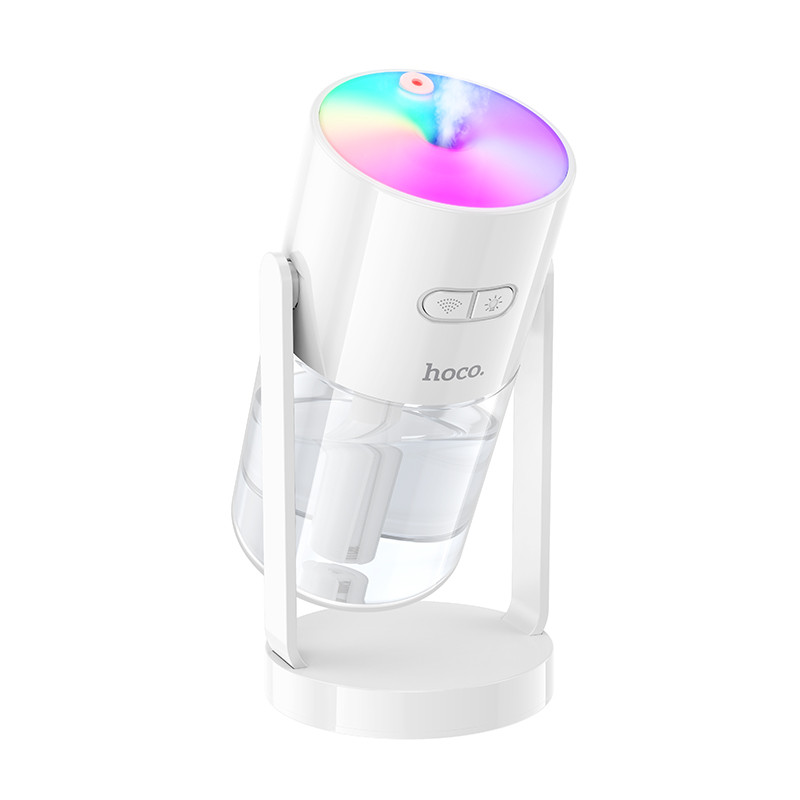 Зволожувач повітря з проекцією зоряного небаl HOCO HX34  280ml Starry sky humidifier White (6942007674560)