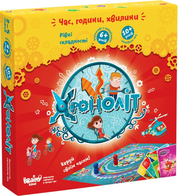Настільна гра The Brainy Band Хроноліт (укр.) (УКР017)