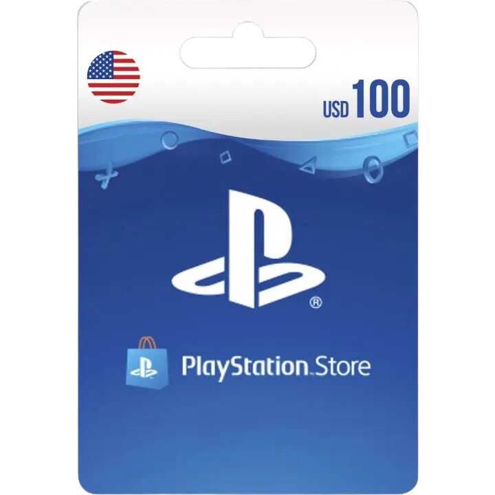 PSN 100 USD | Playstation Network USA (ключ активації)