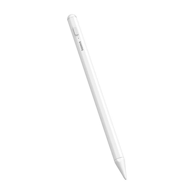 Стилус Baseus Smooth Writing 2 Stylus with LED Indicators Wireless Version Moon White (USB-C Cable and Active Pen Tip Included) (P80015802213-03)