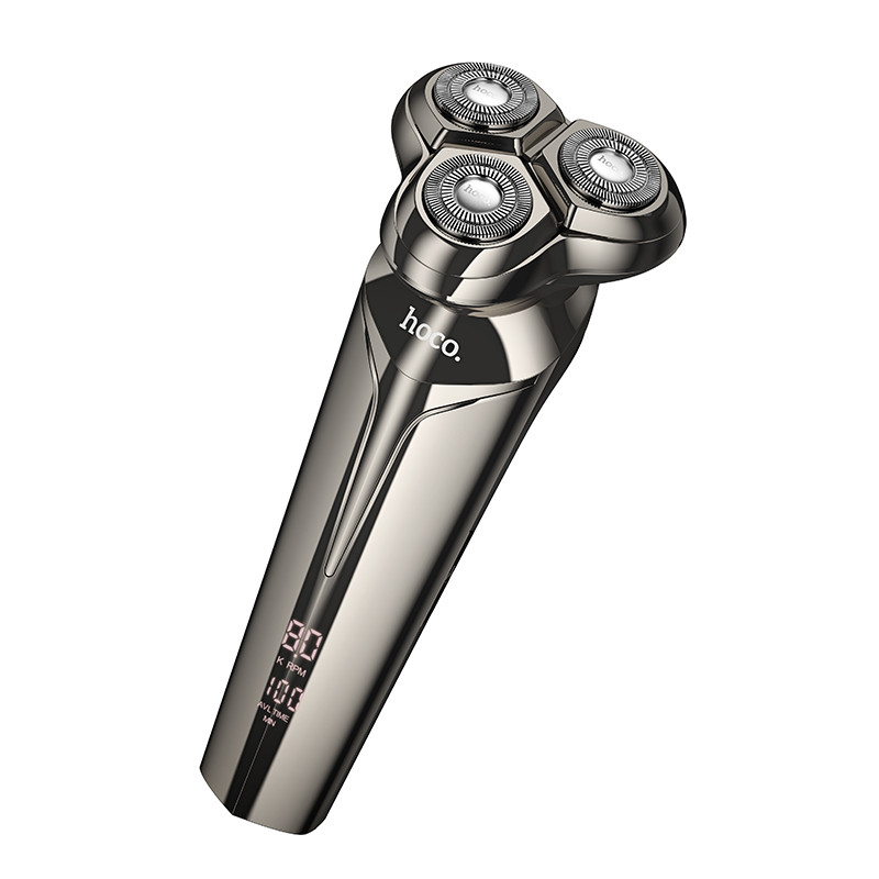 Електробритва HOCO HP39 600 mAh. Three-head shaver Metal Gray (6942007667463)